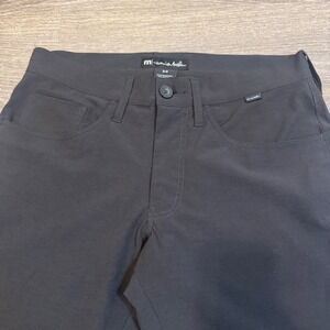 TravisMathew Golf Pants Men's 30x31 Charcoal Performance Stretch Casual